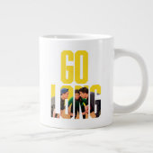 FRIENDS™ | Go Long Zitat Jumbo-Tasse (Rechts)