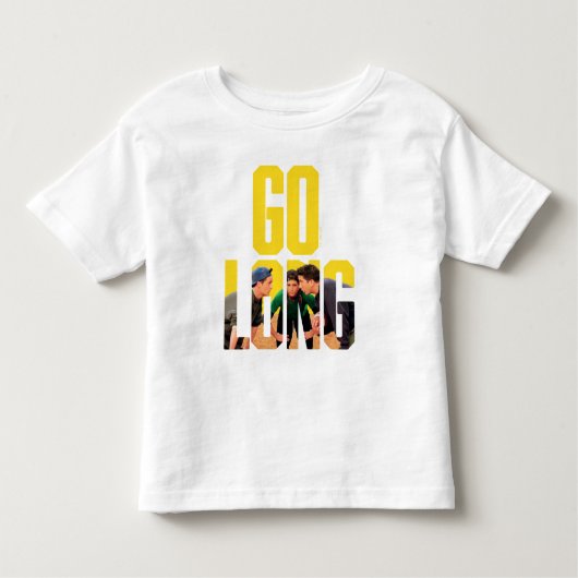 FRIENDS™ | Go Long Zitat Kleinkind T-shirt (Vorderseite)