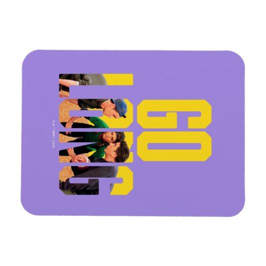 FRIENDS™ | Go Long Zitat Magnet (Horizontal)