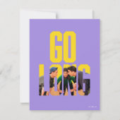 FRIENDS™ | Go Long Zitat Mitteilungskarte (Vorderseite)