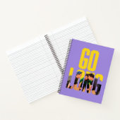 FRIENDS™ | Go Long Zitat Notizblock (Innenseite)