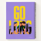 FRIENDS™ | Go Long Zitat Notizblock (Rückseite)