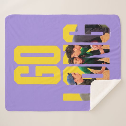 FRIENDS™ | Go Long Zitat Sherpadecke (Vorderseite (Horizontal))