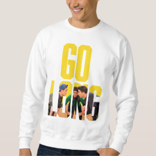 FRIENDS™   Go Long Zitat Sweatshirt