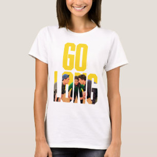 FRIENDS™   Go Long Zitat T-Shirt