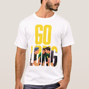 FRIENDS™   Go Long Zitat T-Shirt