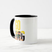 FRIENDS™ | Go Long Zitat Tasse (Vorderseite Links)