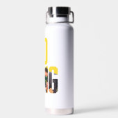 FRIENDS™ | Go Long Zitat Trinkflasche (Rückseite)