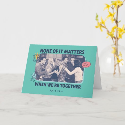 FRIENDS™ | Group Hug Karte (Gelbe Blume)