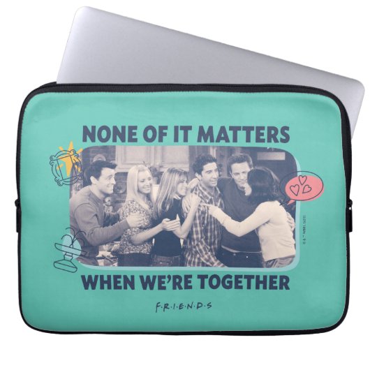 FRIENDS™ | Group Hug Laptopschutzhülle (Vorderseite)