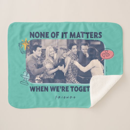 FRIENDS™ | Group Hug Sherpadecke (Vorderseite (Horizontal))