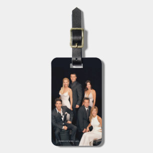 FRIENDS™ Gruppe in schwarz-weißer Formalkleidung Gepäckanhänger