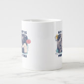 FRIENDS™ | Gruppenumarmung Jumbo-Tasse (Vorderseite)