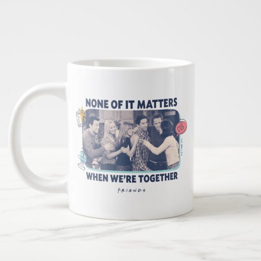 FRIENDS™ | Gruppenumarmung Jumbo-Tasse (Links)