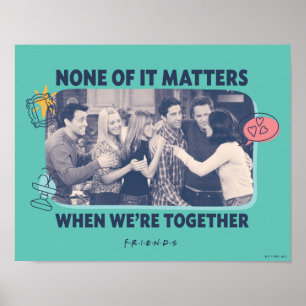 FRIENDS™ Gruppenumarmung Poster