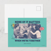 FRIENDS™ | Gruppenumarmung Postkarte (Vorne/Hinten)