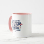 FRIENDS™ | Gruppenumarmung Tasse (Vorderseite Links)