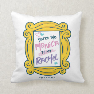 FRIENDS™ Guckloch Du bist die Monica zu meiner R Kissen