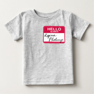 FRIENDS™   Hallo Mein Name ist Regina Phalange Baby T-shirt