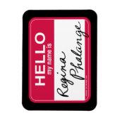 FRIENDS™ | Hallo Mein Name ist Regina Phalange Magnet (Vertikal)