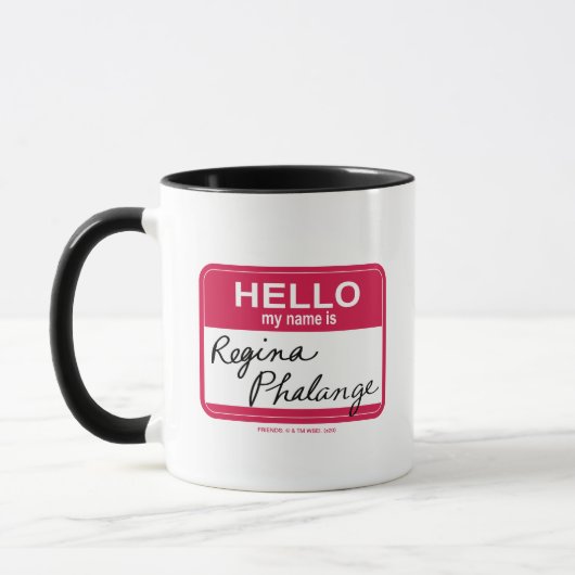 FRIENDS™ | Hallo Mein Name ist Regina Phalange Tasse (Links)
