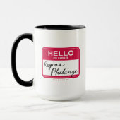 FRIENDS™ | Hallo Mein Name ist Regina Phalange Tasse (Links)