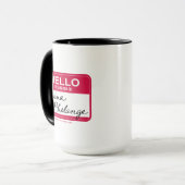 FRIENDS™ | Hallo Mein Name ist Regina Phalange Tasse (Vorderseite Links)