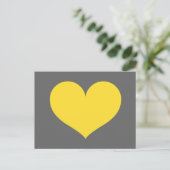 Friends Heart Postkarte (Stehend Vorderseite)