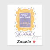 FRIENDS™ | Herzlich willkommen beim Zitat aus der Aufkleber (Blatt)