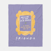 FRIENDS™ | Herzlich willkommen beim Zitat aus der Fleecedecke (Vorderseite)