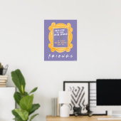 FRIENDS™ | Herzlich willkommen beim Zitat aus der  Poster (Heimbüro)