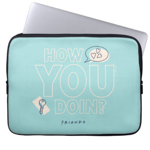 FRIENDS™ How You Doin? Laptopschutzhülle