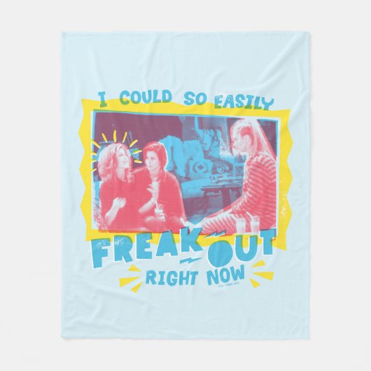 FRIENDS™ | Ich könnte jetzt so einfach ausweichen Fleecedecke (Vorderseite)