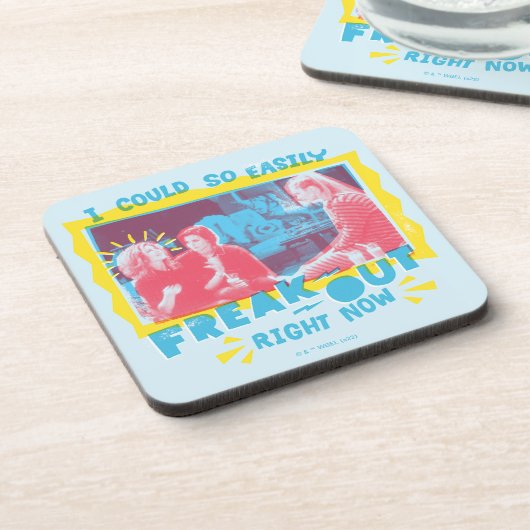 FRIENDS™ | Ich könnte jetzt so einfach ausweichen Getränkeuntersetzer (Linke Seite)