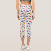 FRIENDS™ | Icon Pattern Capri Leggings (Rückseite)