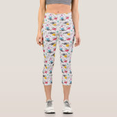 FRIENDS™ | Icon Pattern Capri Leggings (Vorderseite)