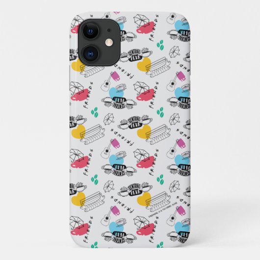 FRIENDS™ | Icon Pattern Case-Mate iPhone Hülle (Rückseite)