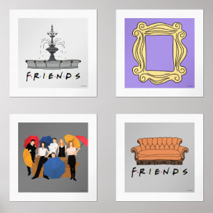 FRIENDS™ Icons Bilderwand Sets