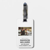 FRIENDS™ | Joey & Chandler Scared Gepäckanhänger (Rückseite vertikal)