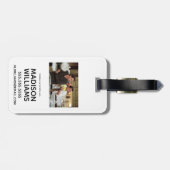 FRIENDS™ | Joey & Chandler Scared Gepäckanhänger (Rückseite horizontal)