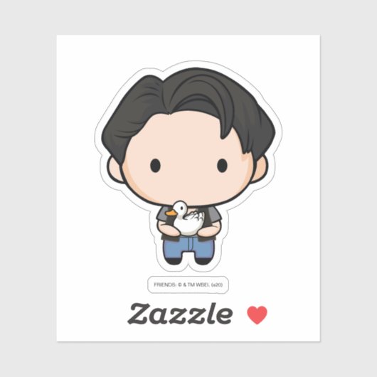 FRIENDS™ | Joey Chibi Aufkleber (Blatt)