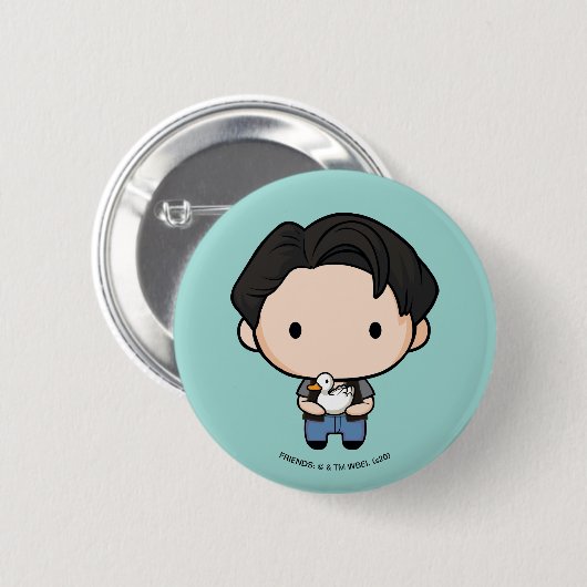 FRIENDS™ | Joey Chibi Button (Vorne & Hinten)