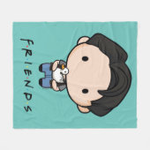 FRIENDS™ | Joey Chibi Fleecedecke (Vorderseite (Horizontal))