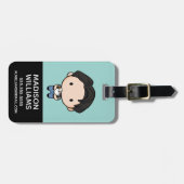 FRIENDS™ | Joey Chibi Gepäckanhänger (Vorderseite horizontal)