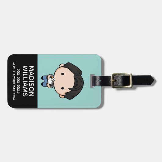 FRIENDS™ | Joey Chibi Gepäckanhänger (Vorderseite horizontal)