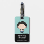 FRIENDS™ | Joey Chibi Gepäckanhänger (Rückseite vertikal)