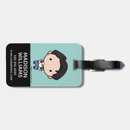 FRIENDS™ | Joey Chibi Gepäckanhänger (Rückseite horizontal)