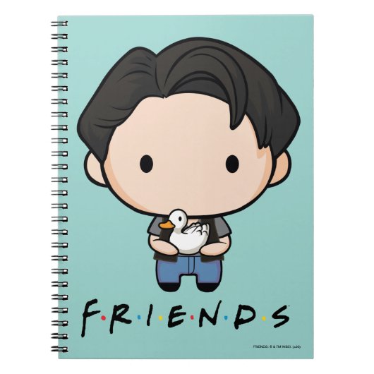 FRIENDS™ | Joey Chibi Notizblock (Vorderseite)