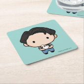 FRIENDS™ | Joey Chibi Rechteckiger Pappuntersetzer (angewinkelt)