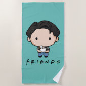 FRIENDS™ | Joey Chibi Strandtuch (Vorderseite)